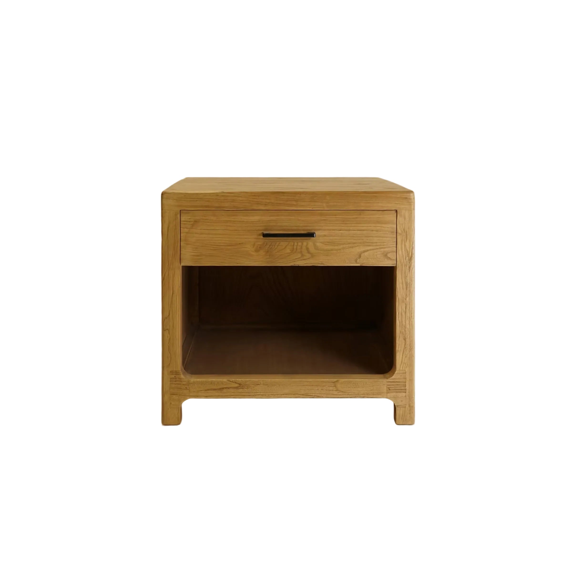 Rue Reclaimed Nightstand 5-VINTAGE -table Hauer Market single Natural