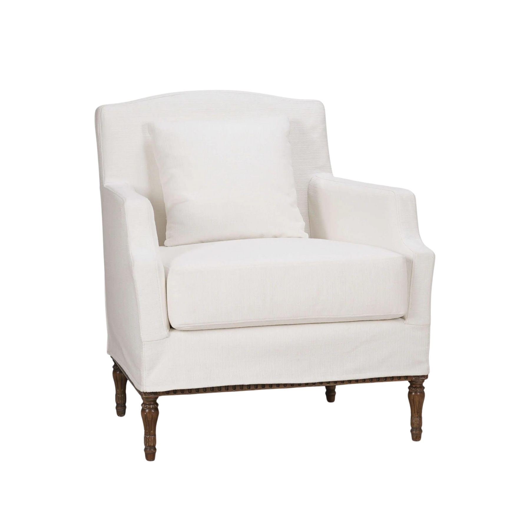 Jacob Slipcovered Chair 3 - FURNITURE - chair Bramble