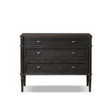 Toulouse Dresser - Distressed Black 16 - FURNITURE - dresser Four Hands