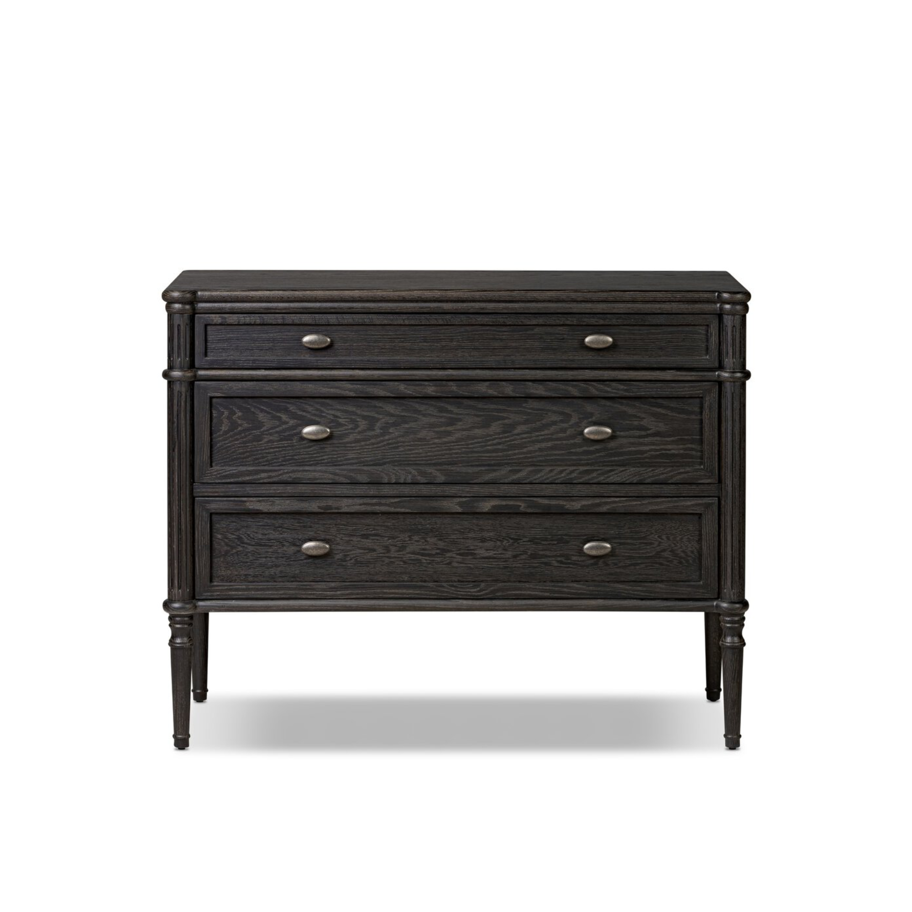 Toulouse Dresser - Distressed Black 16 - FURNITURE - dresser Four Hands