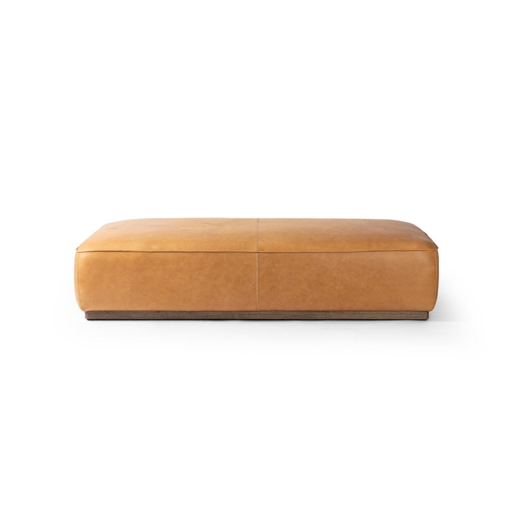 Sinclair Cocktail Ottoman Ottomans Four Hands Palermo Butterscotch