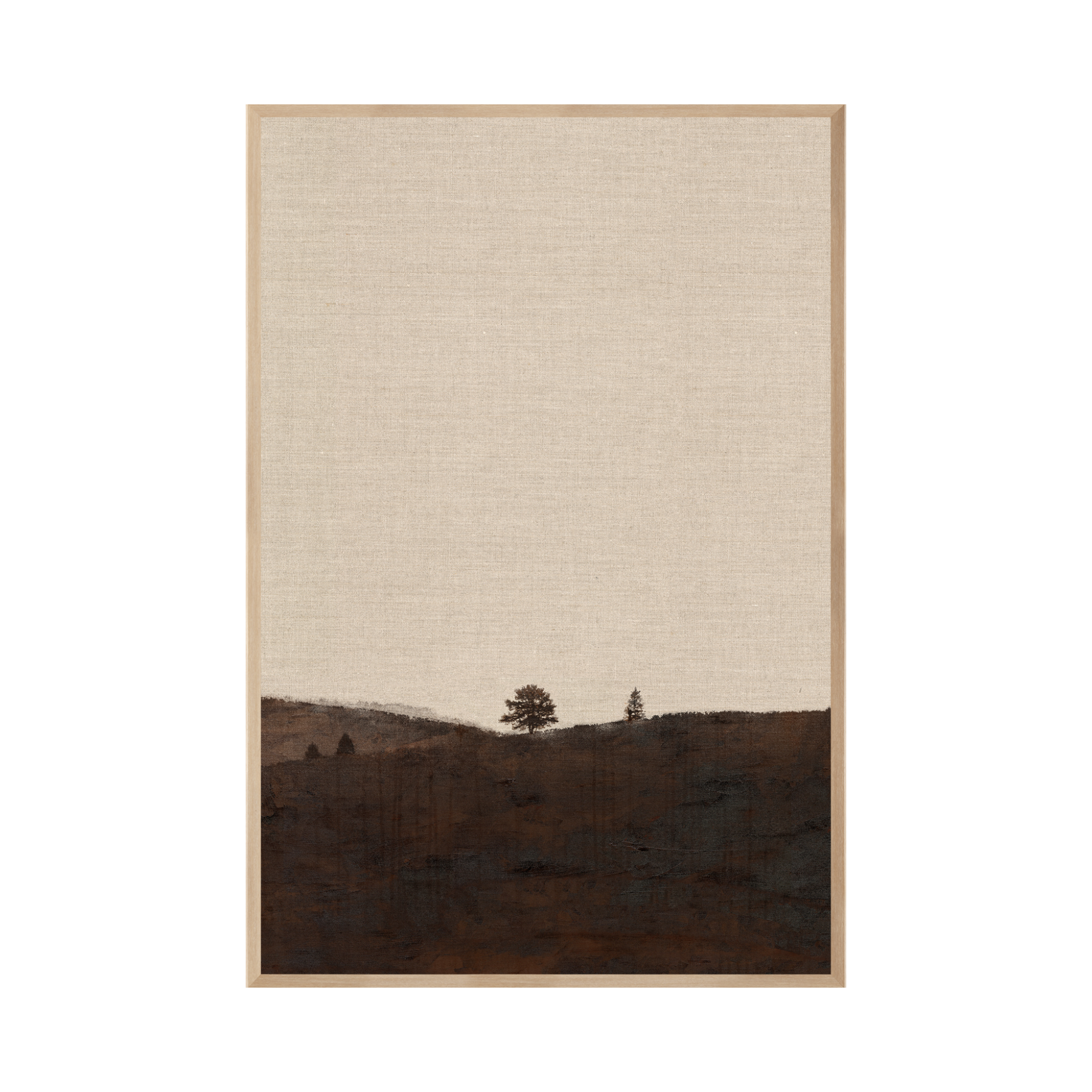 "Chestnut Horizon X" Framed Art Print ARTWORK - framed print Celadon Art