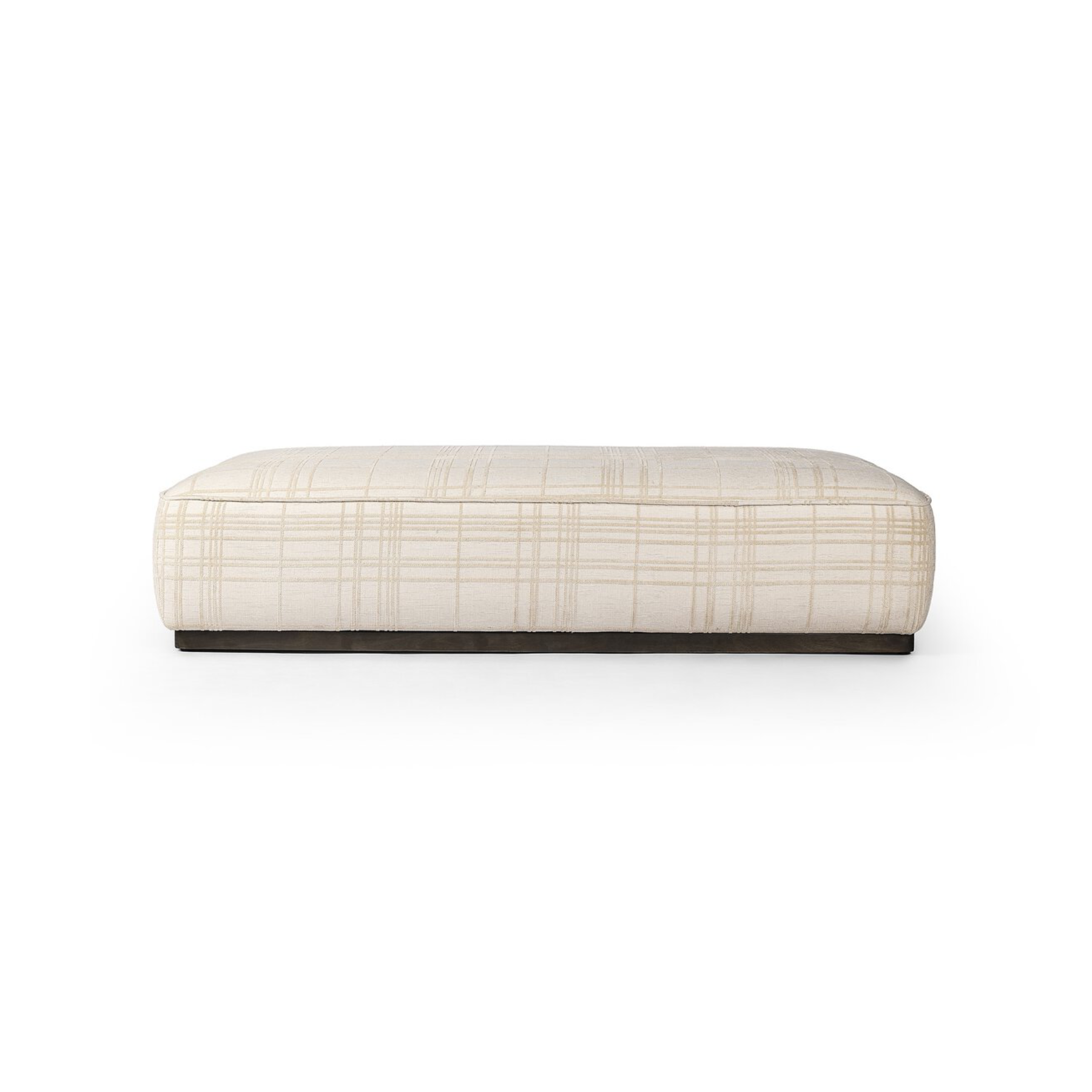 Sinclair Cocktail Ottoman Ottomans Four Hands Sheffield Ivory