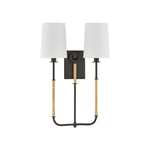 Glenmont Wall Sconce LIGHTING - wall sconce Hudson Valley Lighting Aged Brass/ Distressed Bronze Large