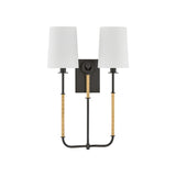 Glenmont Wall Sconce LIGHTING - wall sconce Hudson Valley Lighting Aged Brass/ Distressed Bronze Large