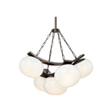 Duxbury Chandelier LIGHTING - chandelier Hudson Valley Lighting Distressed Bronze Small