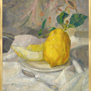"Lemon and Melon" Framed Art Print