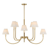 Penny 8 Light Chandelier LIGHTING - Chandelier Uttermost