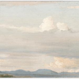 "Cloudy Horizon" Framed Canvas ARTWORK - framed print Celadon Art