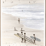 "Surfers" Framed Art Print
