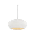 Ferndale Pendant LIGHTING - pendant Hudson Valley Lighting Gesso White Small