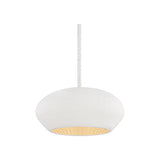 Ferndale Pendant LIGHTING - pendant Hudson Valley Lighting Gesso White Small