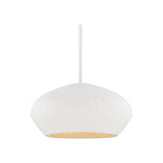 Ferndale Pendant LIGHTING - pendant Hudson Valley Lighting Gesso White Large