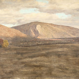 "Hudson River School - Mount Katahdin 1870" Framed Art Print ARTWORK - framed print Celadon Art Large Gallery Wrap Canvas None