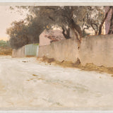 "Southern Road C.1878" Framed Art Print ARTWORK - framed print Celadon Art Large Glass Framed