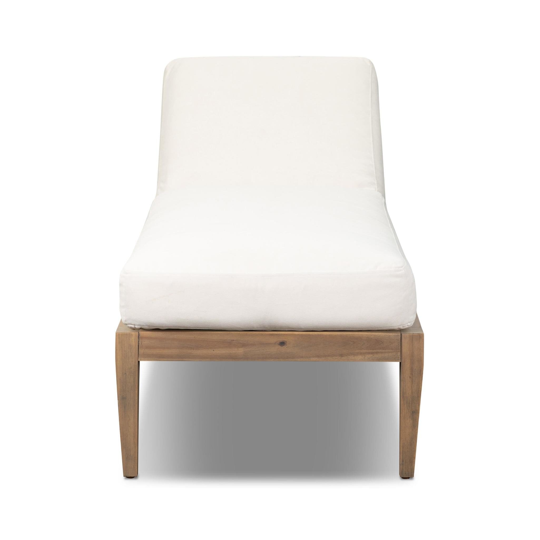Amaya Outdoor Adjustable Chaise Lounge FURNITURE - chaise Four Hands