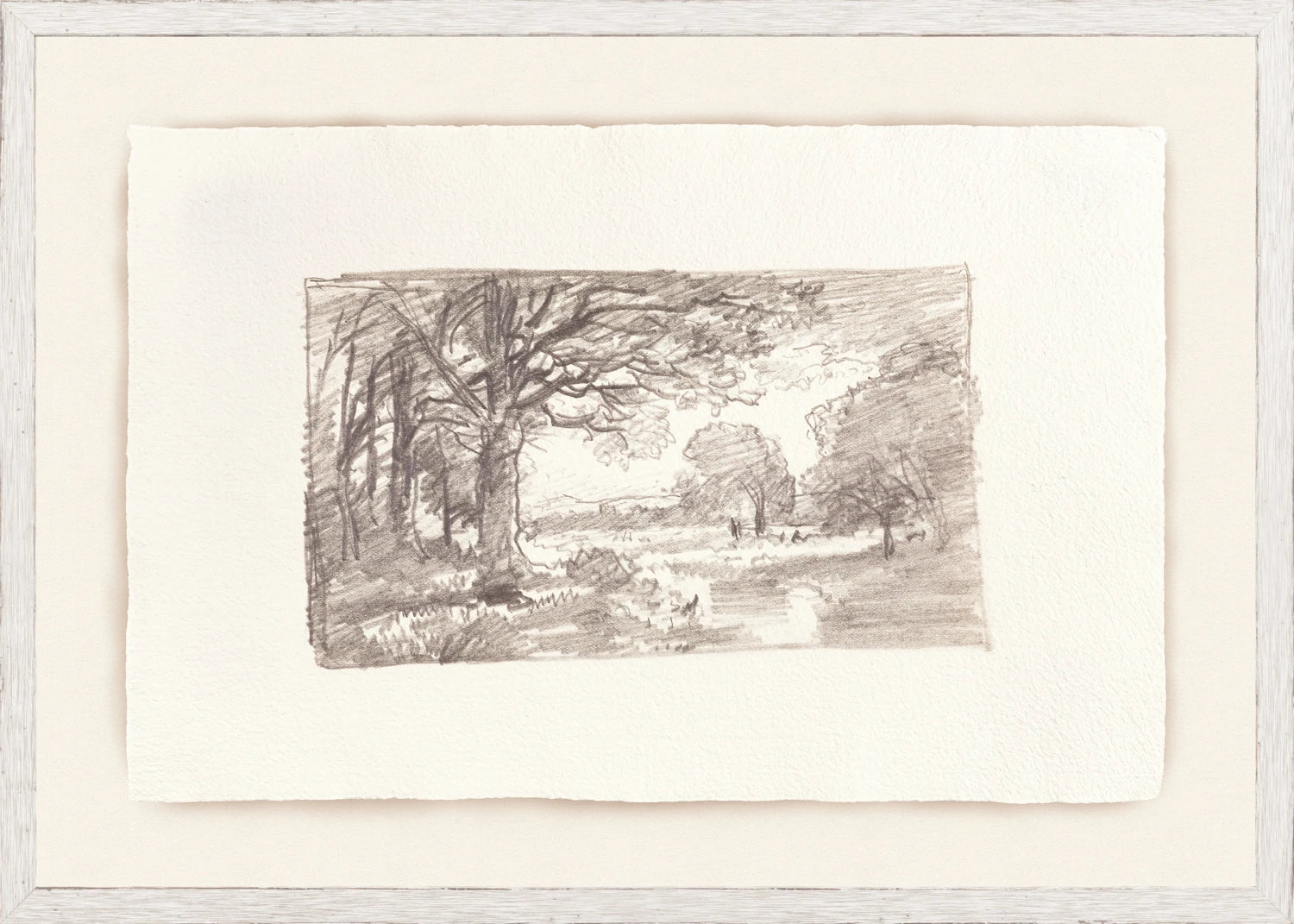 "Landscape Sketch I C.1892 " Framed Art Print ARTWORK - framed print Celadon Art