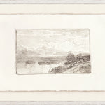 "Landscape Sketch II C.1892 " Framed Art Print ARTWORK - framed print Celadon Art