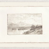 "Landscape Sketch II C.1892 " Framed Art Print ARTWORK - framed print Celadon Art
