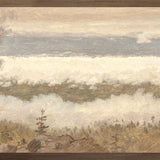 "Hudson River School - Clouds from the Catskills 1870" Framed Art Print