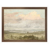 "Hudson River School - Hudson Valley Clouds 1870" Framed Art Print