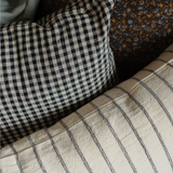 Double Sided Thai Simple Stripes Pillow Cover 1 - PILLOWS - Thai - neutral Rug & Weave Pillows