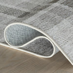 Andri Modern Plaid Machine Washable Rug RUGS - synthetic Dash & Albert