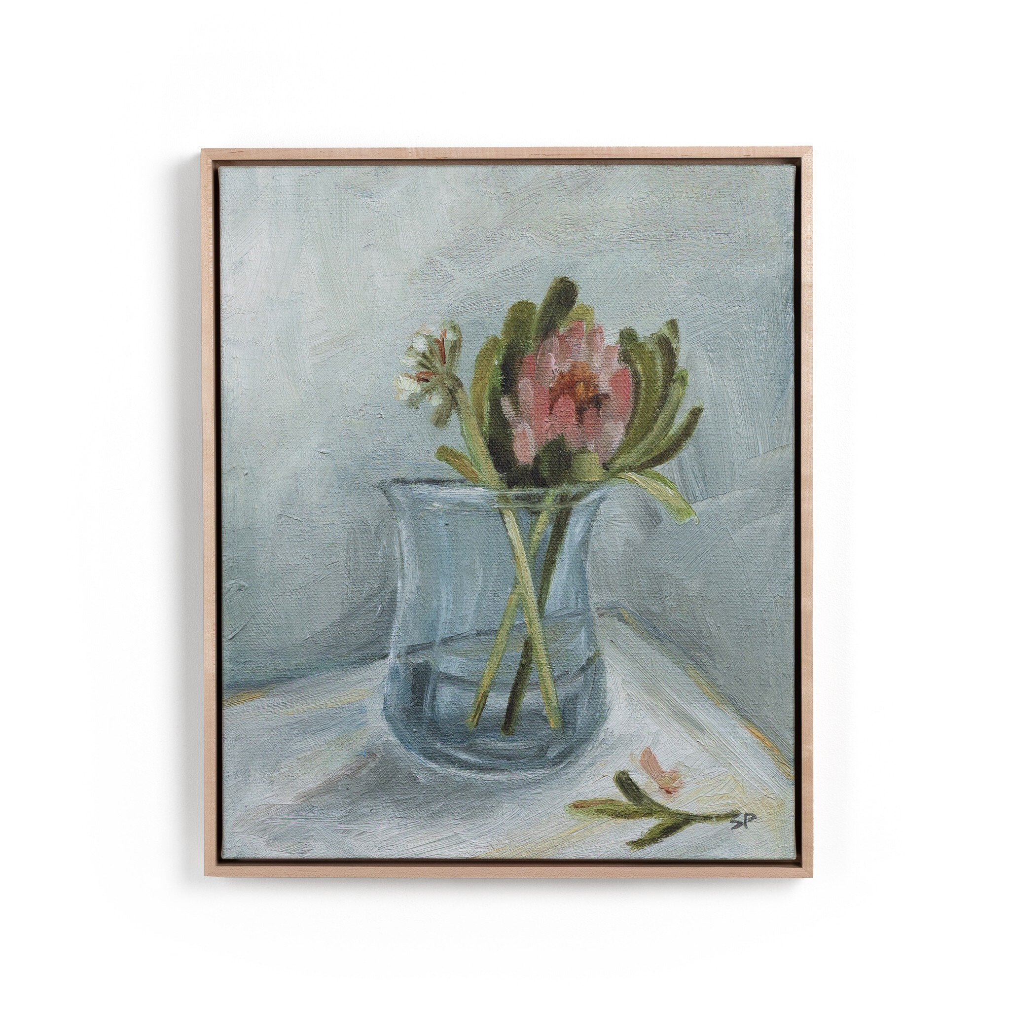 "Protea Still Life" by Shaina Page ARTWORK - framed print Four Hands