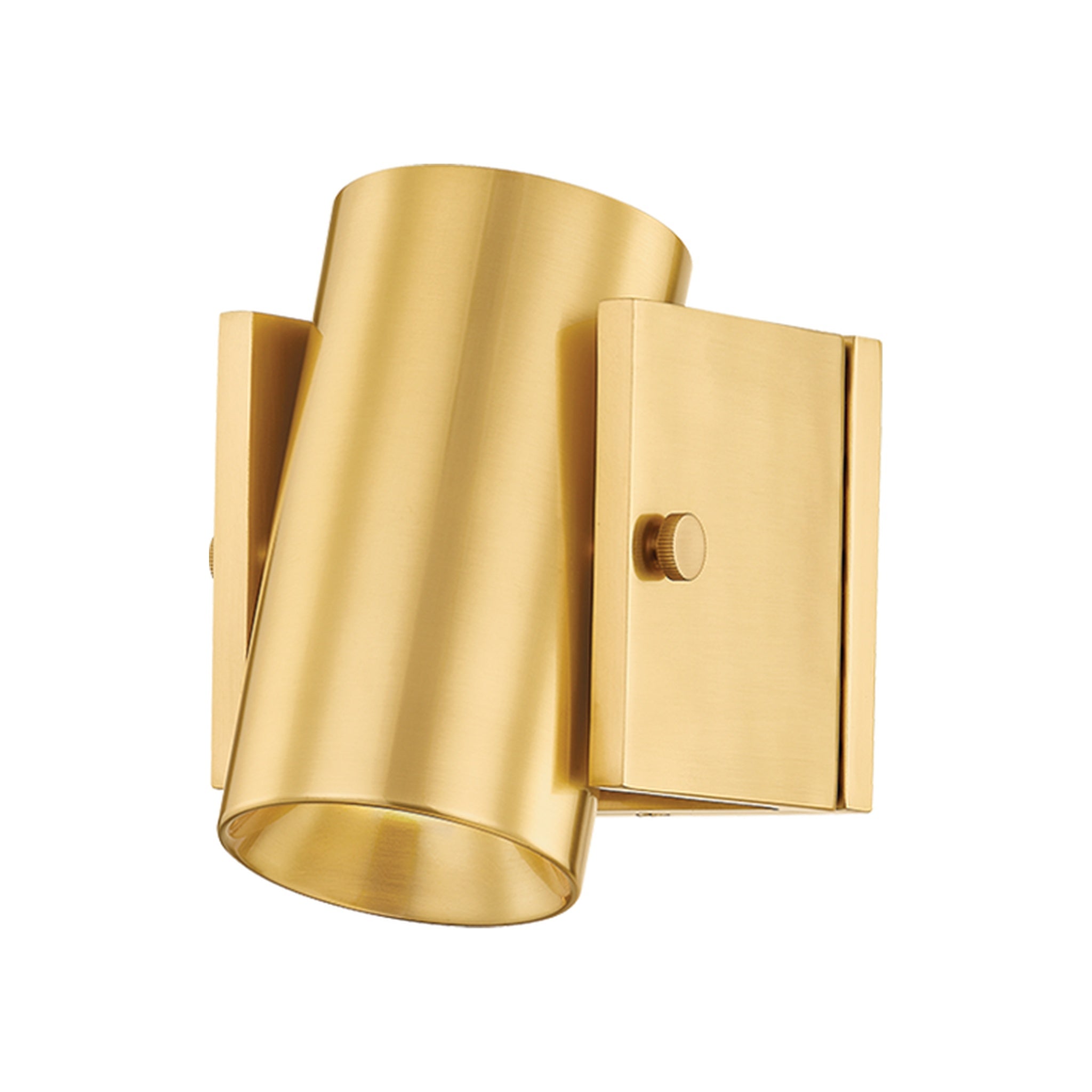 Nowra Wall Sconce LIGHTING - wall sconce Hudson Valley Lighting Aged Brass