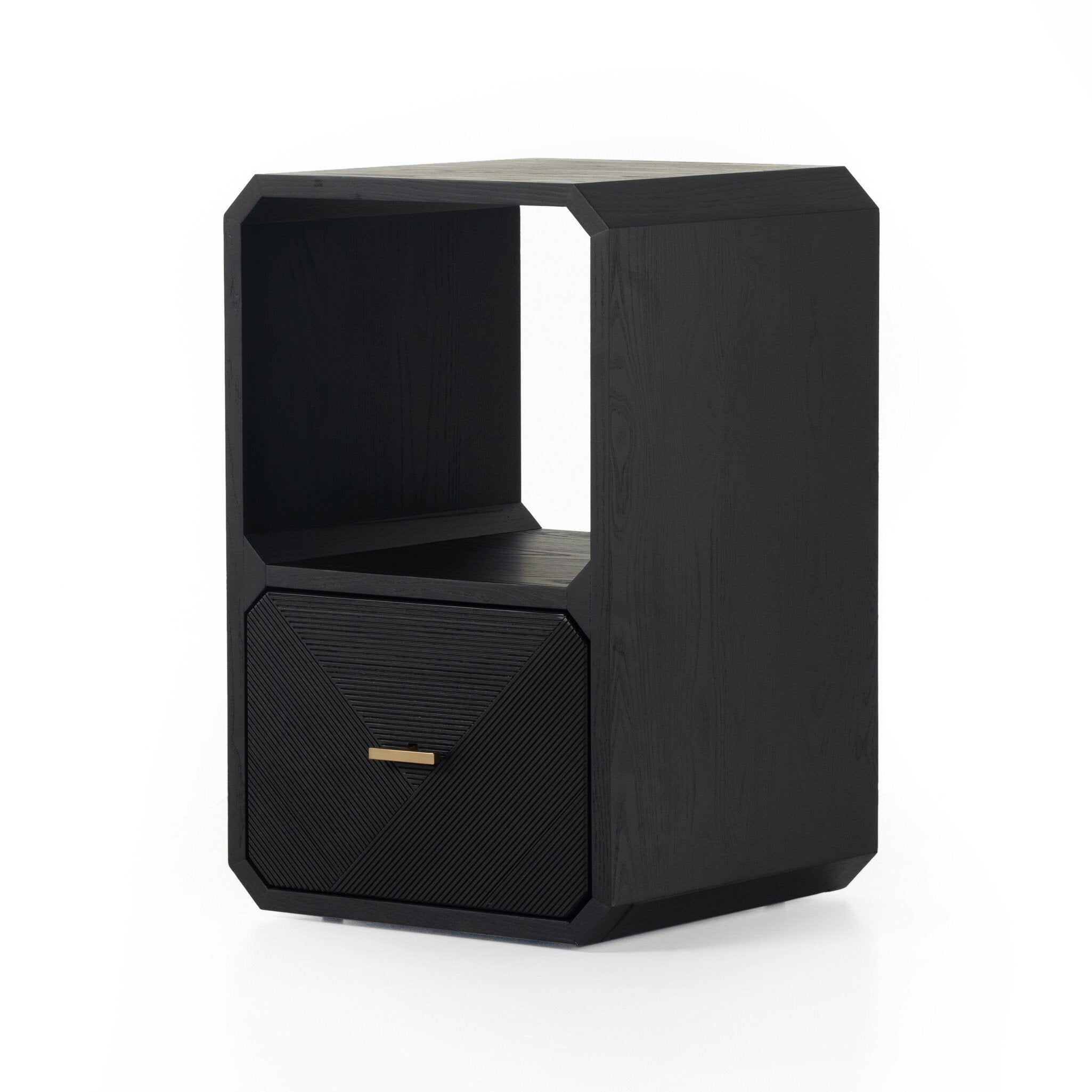 Caspian End Table FURNITURE - side table Four Hands