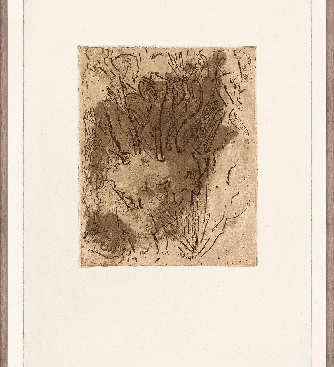 "Monochrome Etching I C.1919" Framed Art Print ARTWORK - framed print Celadon Art