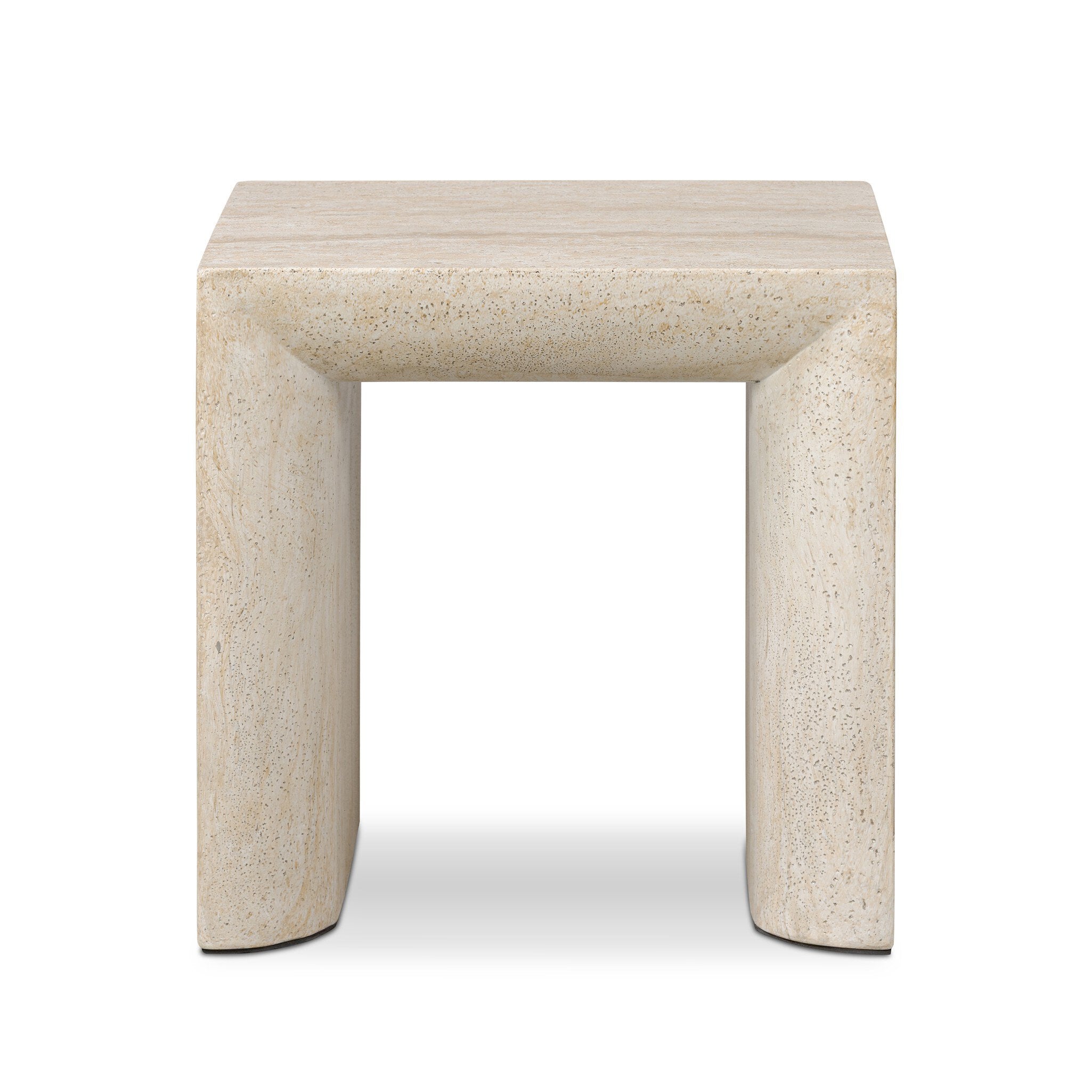 Brad End Table FURNITURE - end table Four Hands