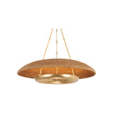 Oaklyn Chandelier LIGHTING - chandelier Hudson Valley Lighting Vintage Gold Leaf Small