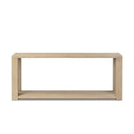 Thomas Console Table FURNITURE - console table Four Hands Bleached Oak Veneer