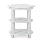 Luna Round 3 Tier Side Table FURNITURE - side table Bramble
