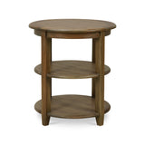 Luna Round 3 Tier Side Table FURNITURE - side table Bramble