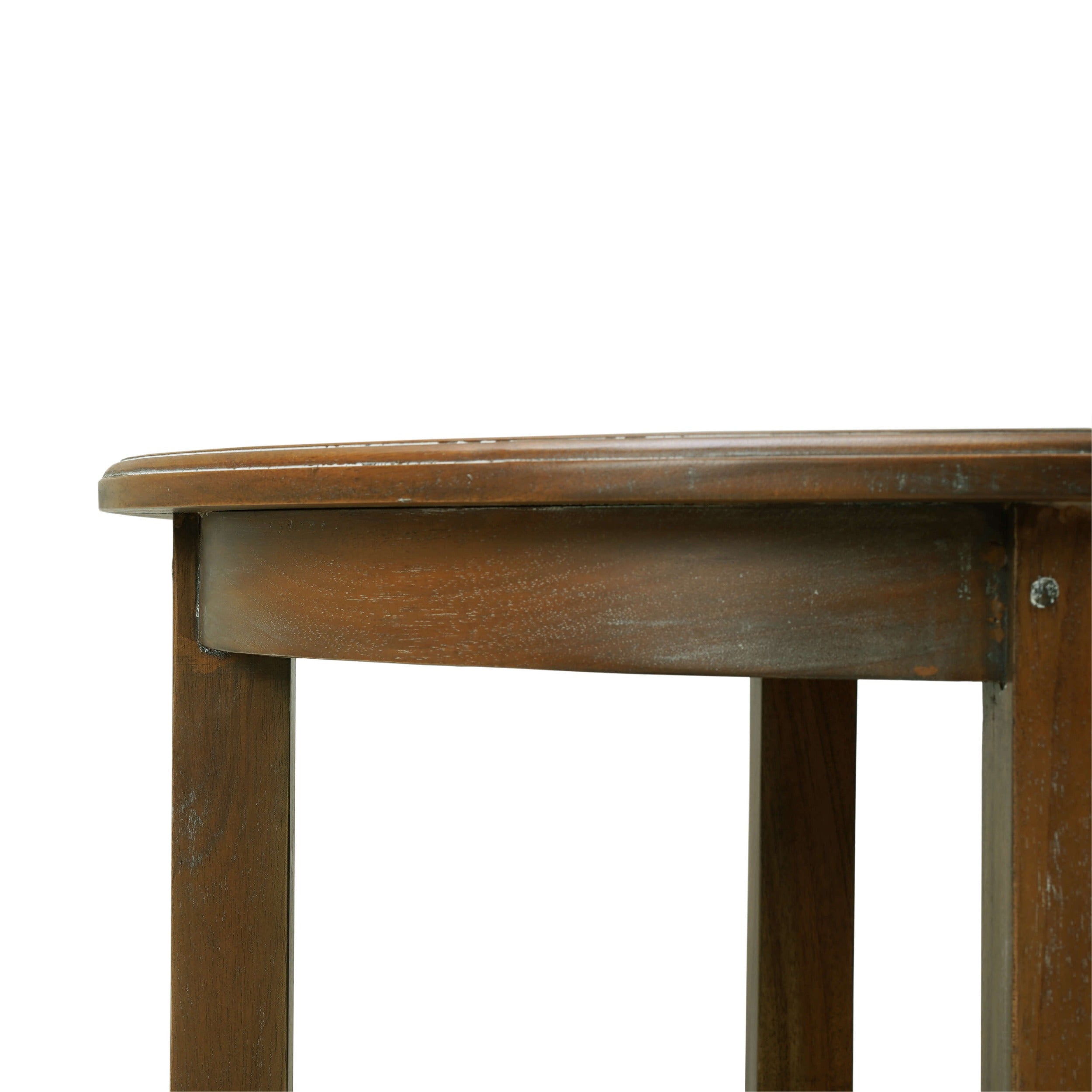 Luna Round 3 Tier Side Table FURNITURE - side table Bramble