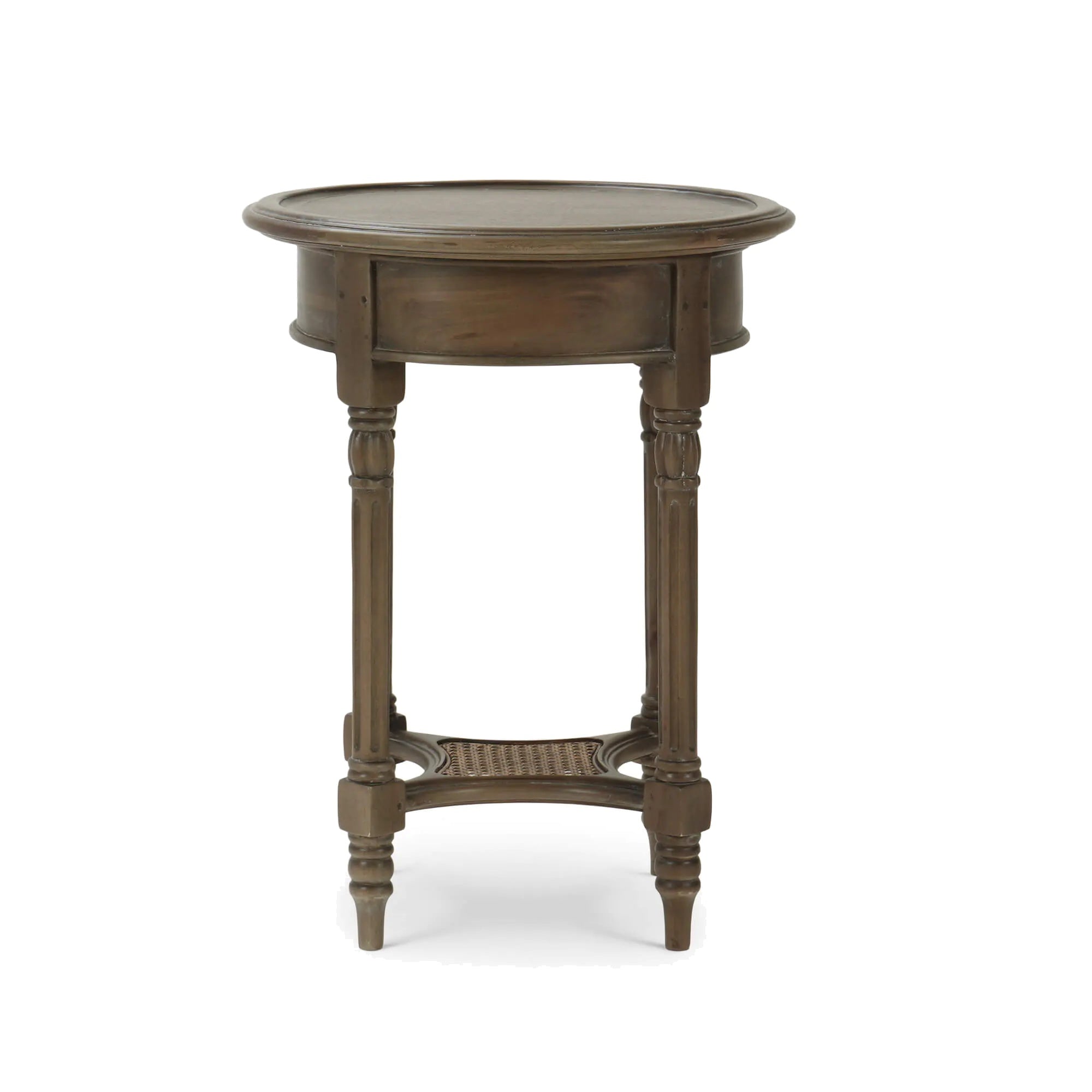 Monterey Side Table 4 - a - FURNITURE - accent table - wood Bramble Straw Wash