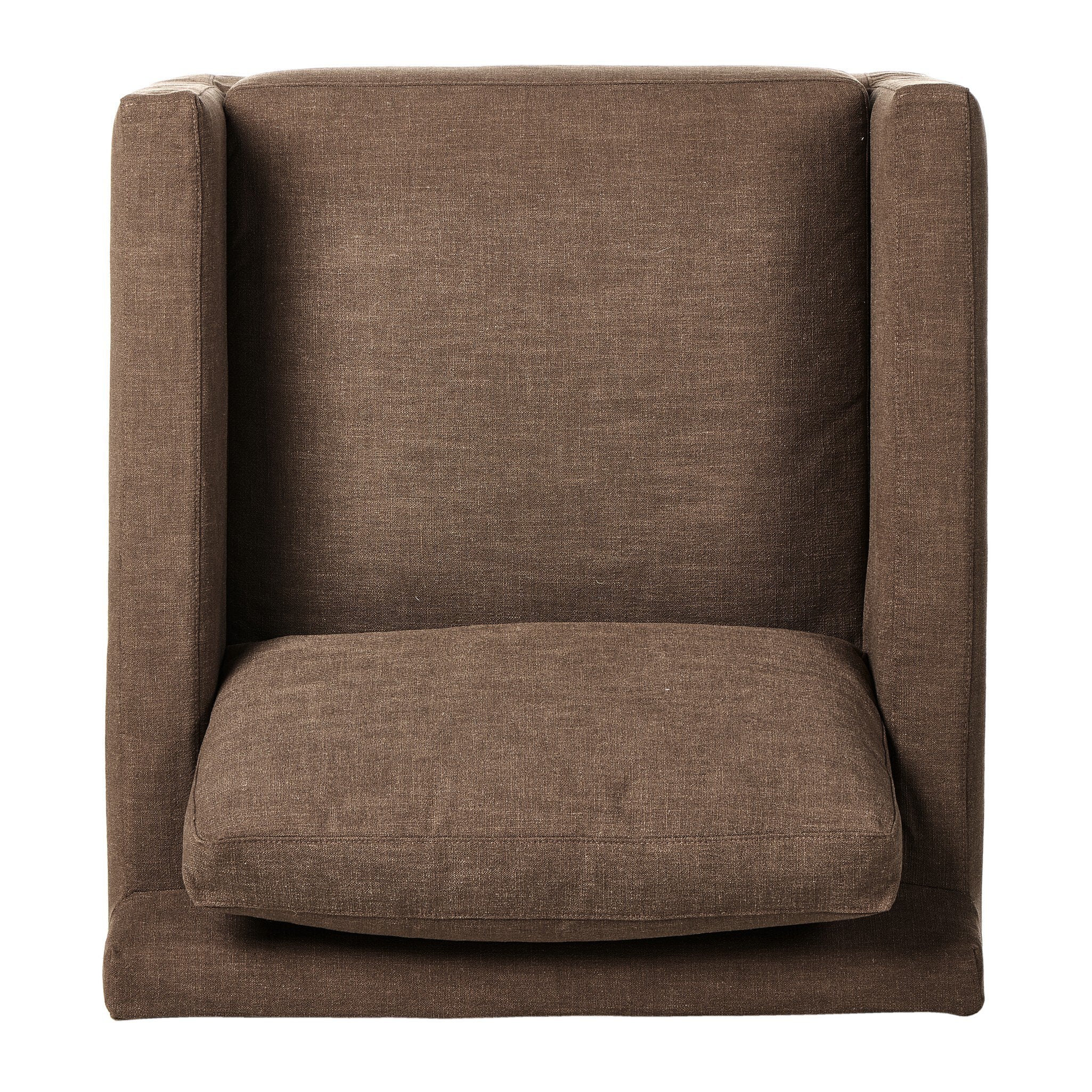 Hampton Slipcover Swivel Chair FURNITURE - lounge chair Four Hands