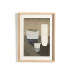 "Bowl and Cup" by Dan Hobday ARTWORK - framed print Four Hands