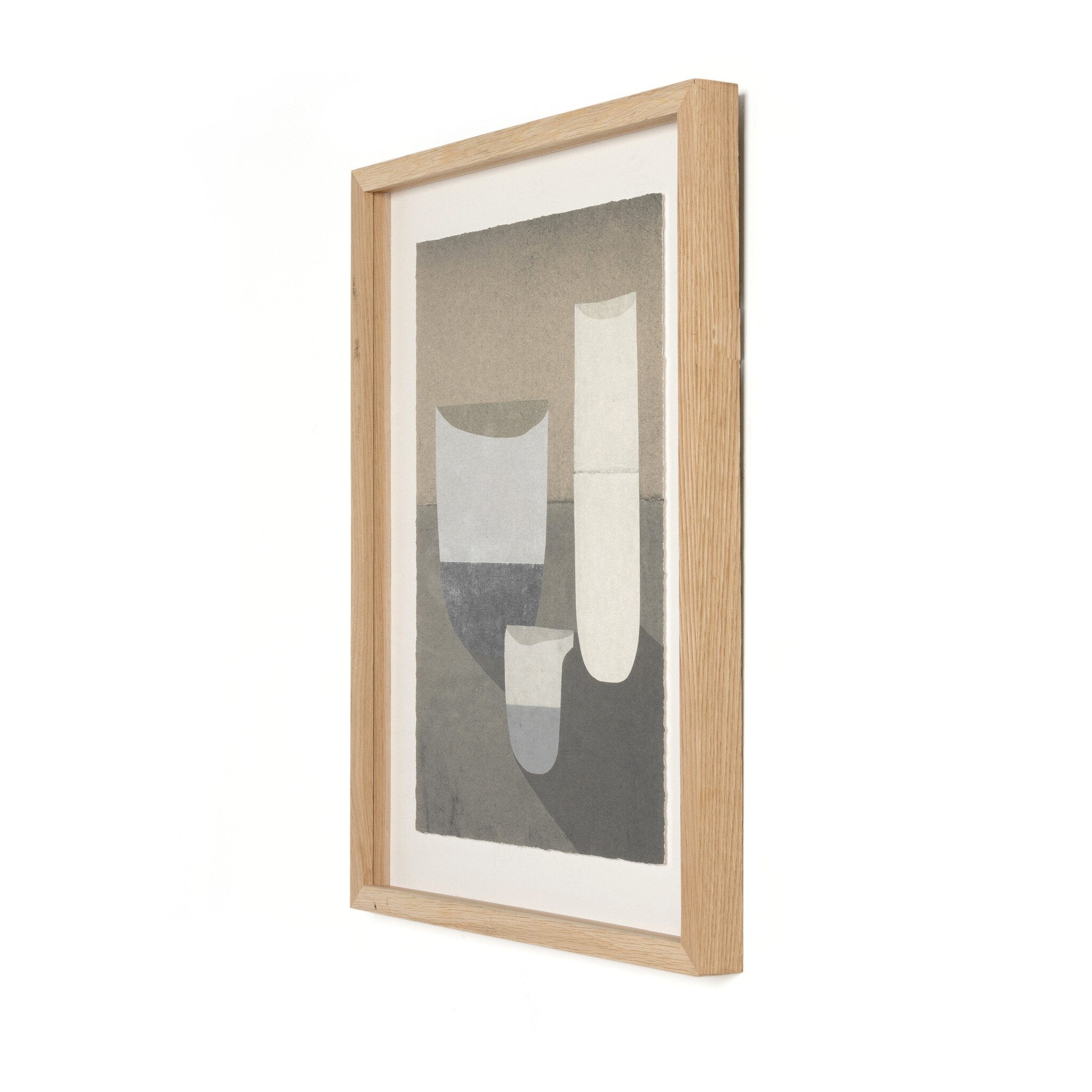 "Bowl and Cup" by Dan Hobday ARTWORK - framed print Four Hands