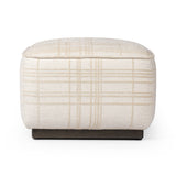 Sinclair Square Ottoman-21" FURNITURE - ottoman Four Hands