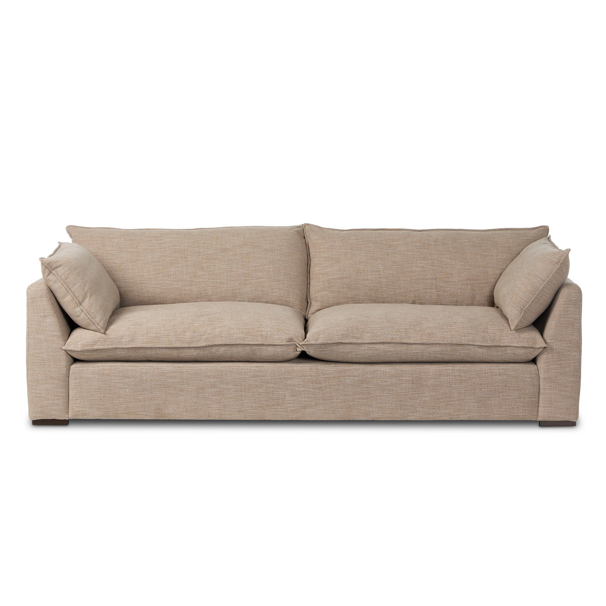 Kosa 108" Sofa FURNITURE - sofa Four Hands Laken Stone
