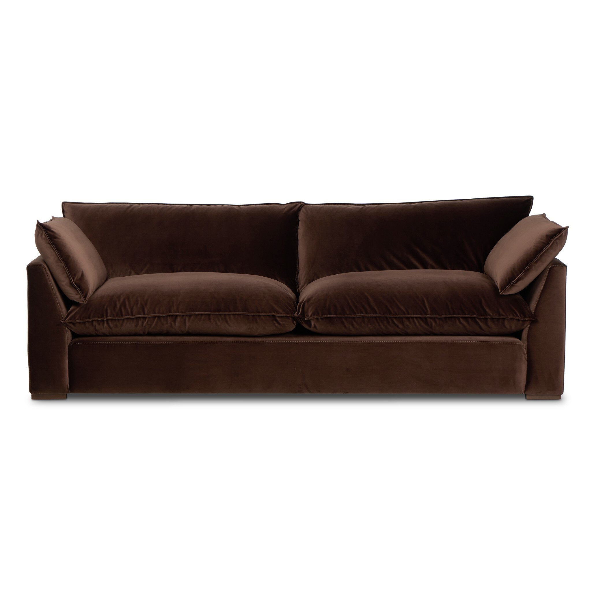Kosa 108" Sofa FURNITURE - sofa Four Hands Surrey Cocoa