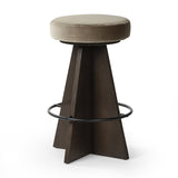 Damon Swivel Counter Stool FURNITURE - bar/counter stool Four Hands