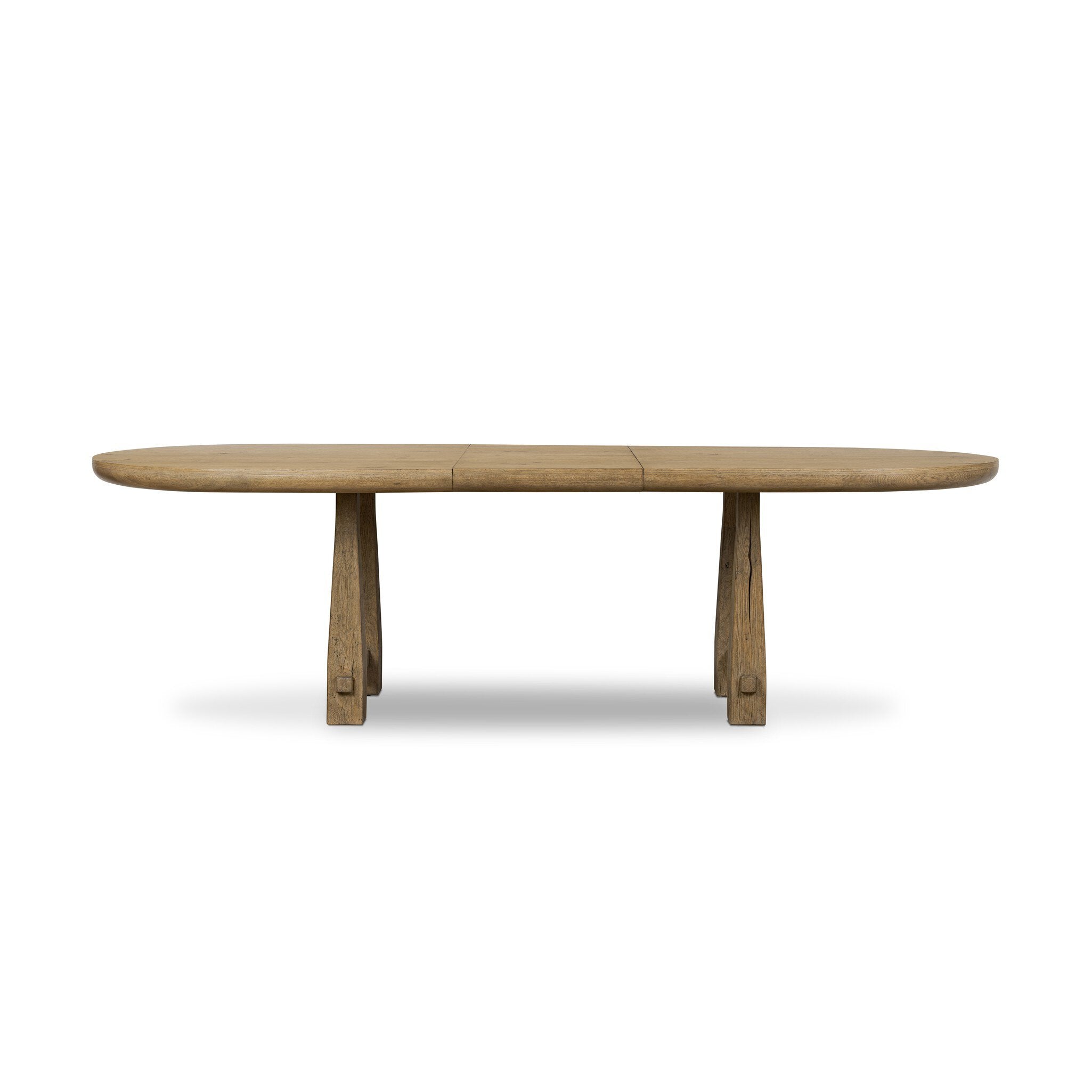 Godric Oval Extension Dining Table FURNITURE - dining table Four Hands