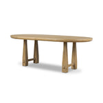 Godric Oval Extension Dining Table FURNITURE - dining table Four Hands