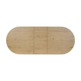 Godric Oval Extension Dining Table FURNITURE - dining table Four Hands