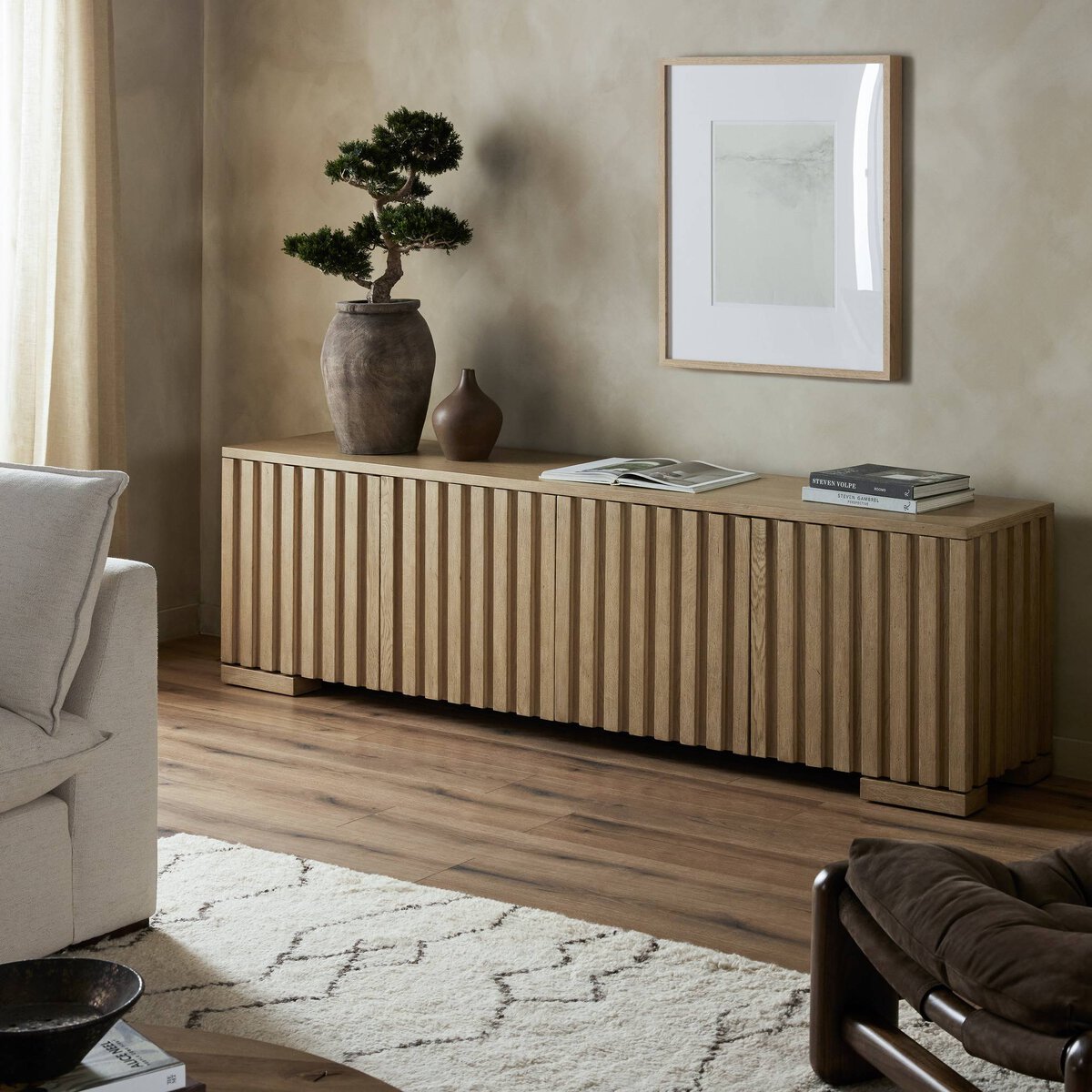 Ramos Media Console FURNITURE - media consoles Four Hands
