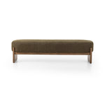 Kirby Accent Bench FURNITURE - bench Four Hands Sutton Olive